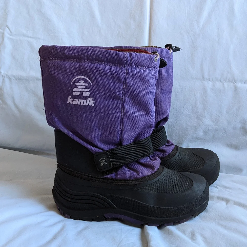 EUC Kamik Rocket Jr winter boots size 7